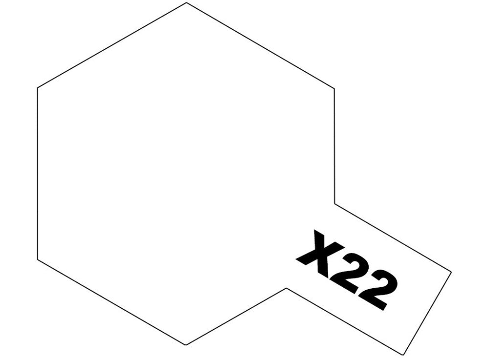 10ml Tamiya - Acrylic Mini X22 Clear