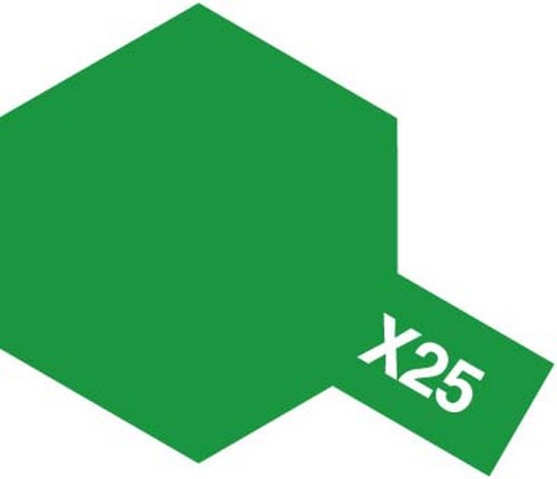 10ml Tamiya - Acrylic Mini X25 Clear Green