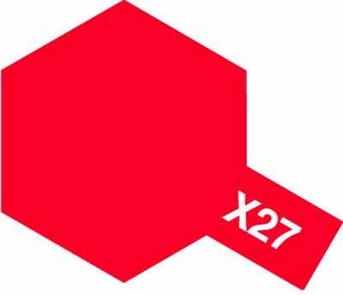 10ml Tamiya - Acrylic Mini X27 Clear Red