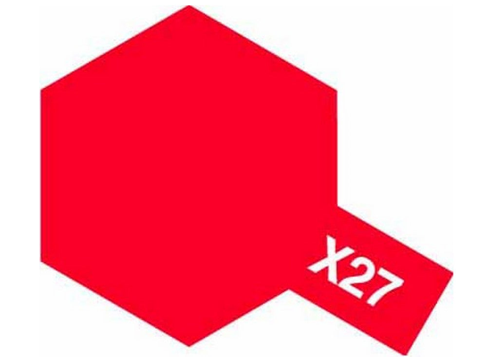 10ml Tamiya - Acrylic Mini X27 Clear Red