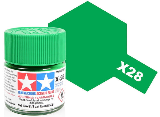 10ml Tamiya - Acrylic Mini X28 Park Green