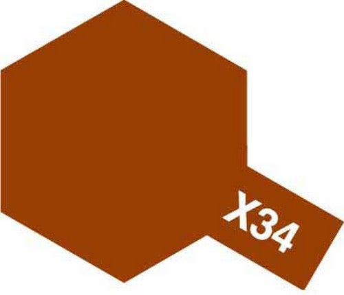10ml Tamiya - Acrylic Mini X34 Metal. Brown
