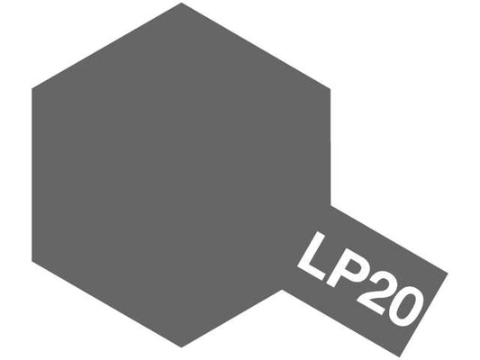 10ml Tamiya - Lacquer Paint LP20 Metallic Light Gun Metal