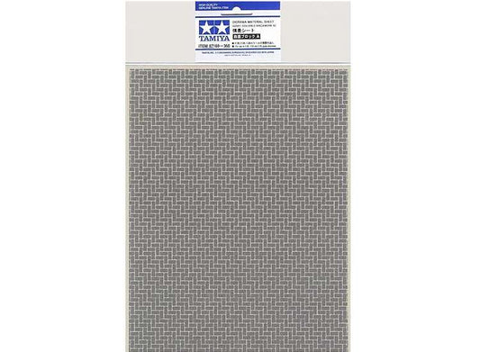 - Tamiya - Diorama Sheet Grey Brick A
