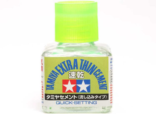 40ml Tamiya - Quick Setting Extra Thin Cement / Glue