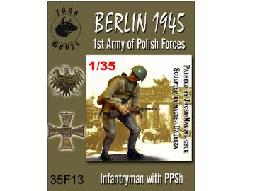 1/35 Toro - Infantryman with PPSh - Berlin 1945