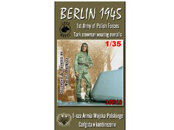 1/35 Toro - Tank Crewman wearing Overalls - Berlin 1945