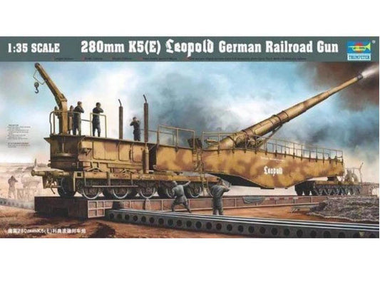 1/35 Trumpeter - 280mm K5(E) Leopold German Railroad Gun