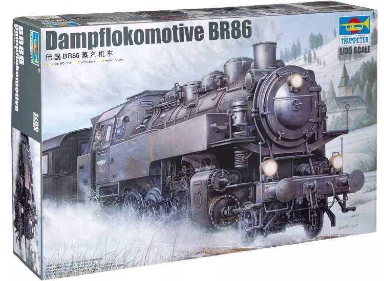 1/35 Trumpeter - BR86 Dampflokomotive (steam Locomotive)