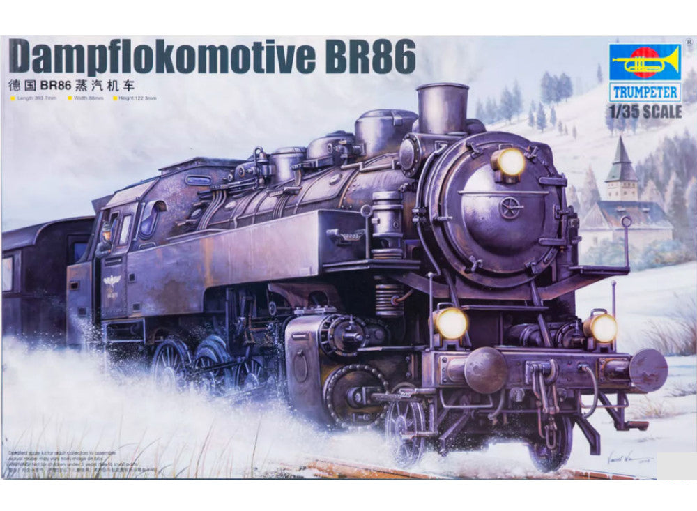 1/35 Trumpeter - BR86 Dampflokomotive (steam Locomotive)