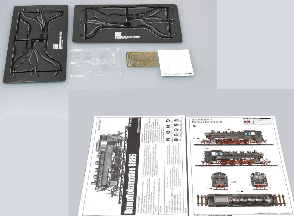 1/35 Trumpeter - BR86 Dampflokomotive (steam Locomotive)