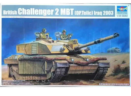 1/35 Trumpeter - British Challenger 2 MBT (Operation Telic) Iraq 2003