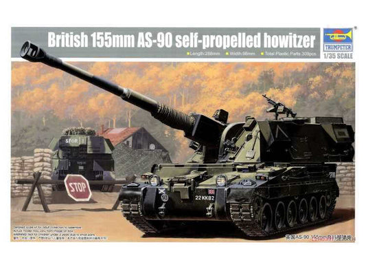 1/35 Trumpeter - British 155mm AS-90 Self-Propelled Howitzer