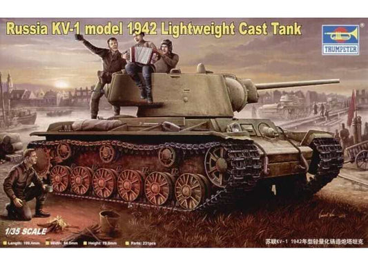 1/35 Trumpeter - Russian KV-1 Model 1942 Lightweight cast turret