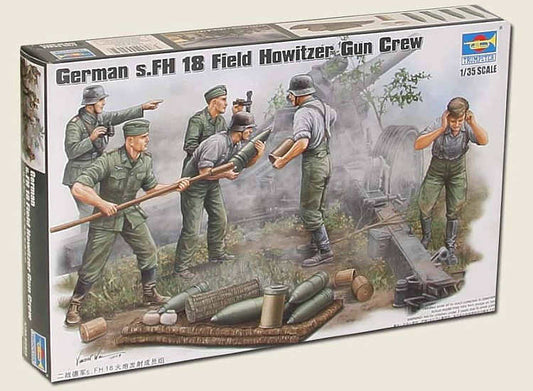 1/35 Trumpeter - German s.FH 18 Field Howitzer Gun Crew