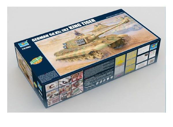 1/16 Trumpeter - SdKfz 182 King Tiger '2-in-1' (Henschel and Porsche Turret)