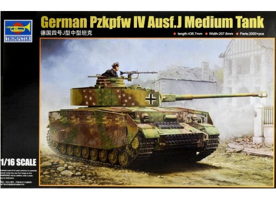 1/16 Trumpeter - Pzkpfw IV Ausf J Medium Tank