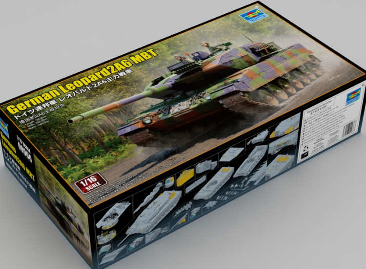 1/16 Trumpeter - German Leopard 2 A6 MBT