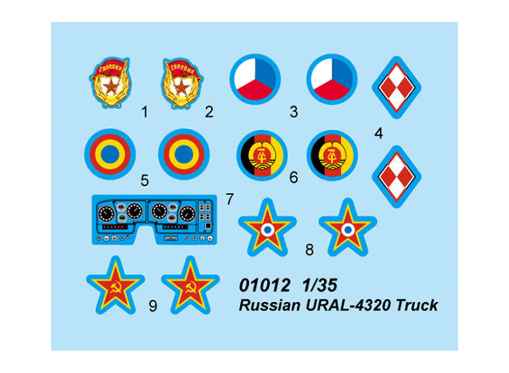 1/35 Trumpeter - Russian Ural-4320 Truck