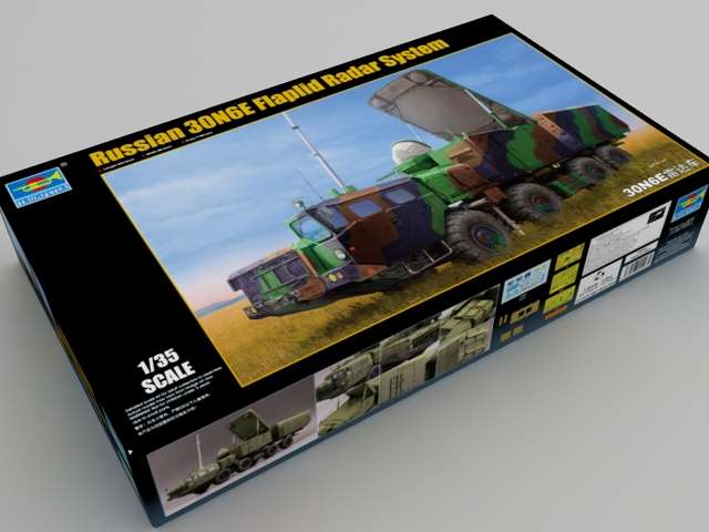 Trumpeter 01043 1/35 Mô Hình Hệ Thống Rada Russian 30N6E Flaplid Radar System