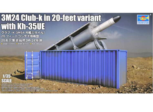 1/35 Trumpeter - 3M54 Club-k in 20-feet variant with Kh-35UE