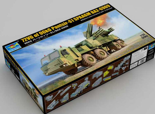 1/35 Trumpeter - 72V6 of 96k6 Pantsir-S1 SPAAGM BAZ-6909
