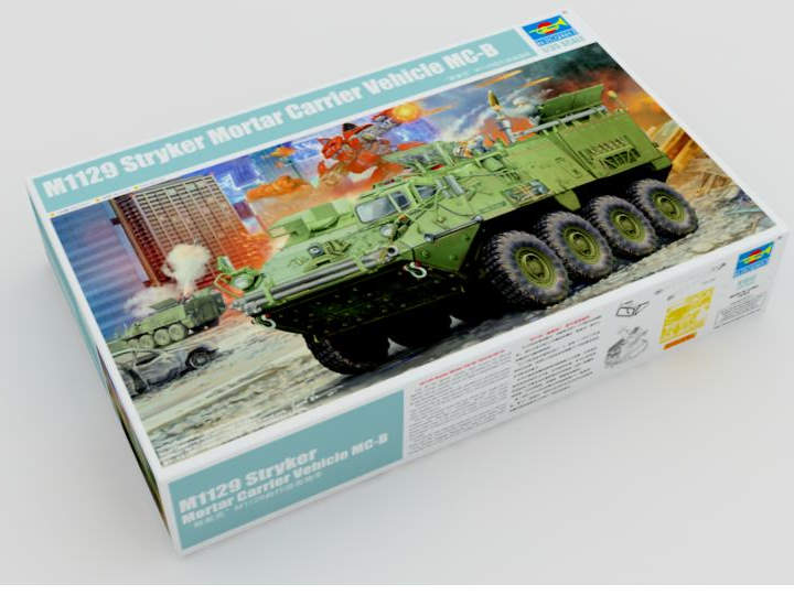 Trumpeter 01512 1/35 M1129 Stryker Mortar Carriage MCV-B – Models For ...