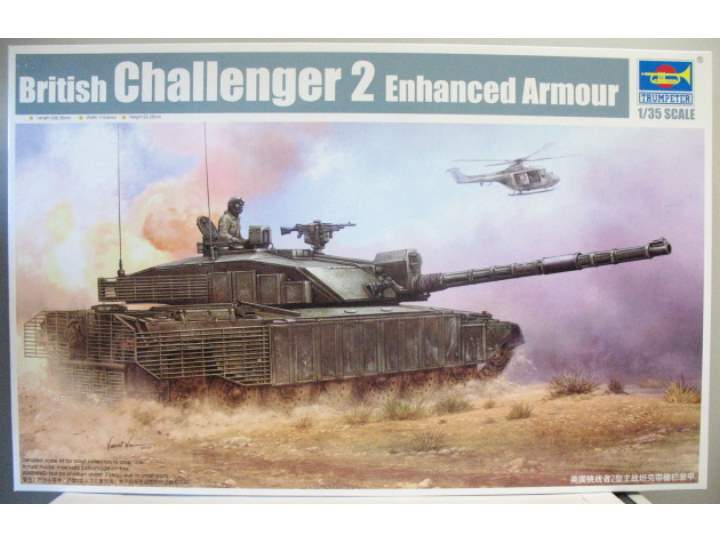 1/35 Trumpeter - British Challenger 2 with Anti-Heat Fences
