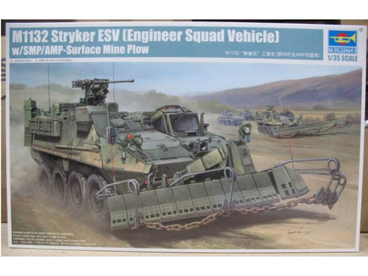 1/35 Trumpeter - M1132 Stryker ESV with Surface Mine Plough