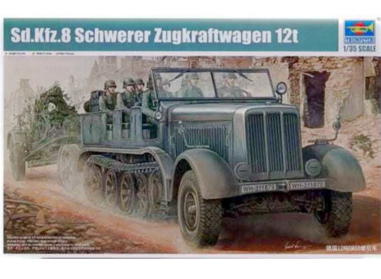 1/35 Trumpeter - Sd.Kfz 8 Schwerer Zugkraftwagen 12t