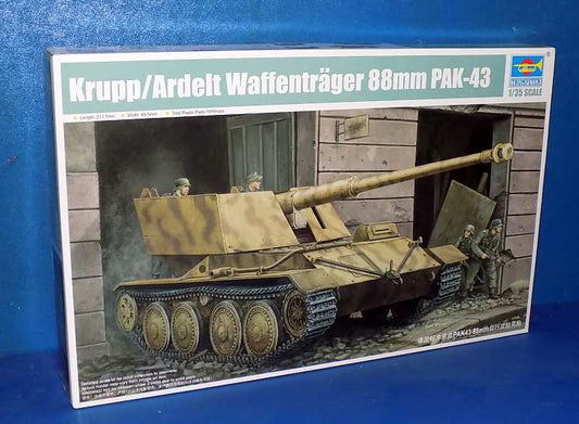 1/35 Trumpeter - Krupp / Ardelt Waffentrager 88mm PAK-43