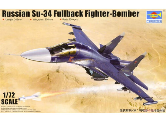 1/72 Trumpeter - Russian Su-34 Fullback Fighter-Bomber