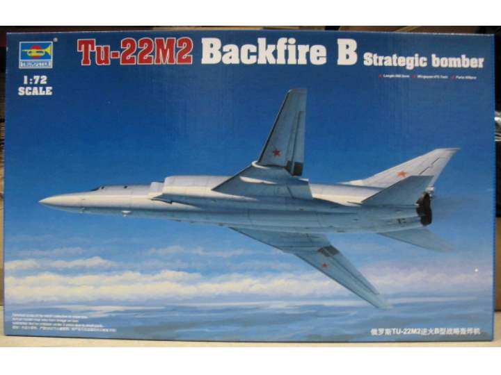 1/72 Trumpeter - Tu-22M2 Backfire B Strategic Bomber