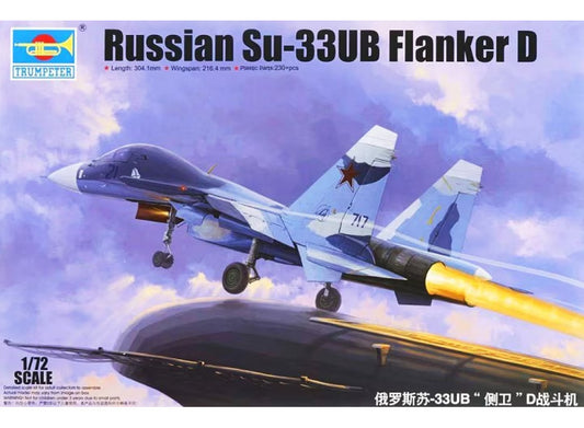 1/72 Trumpeter - Russian Su-33UB Flanker D