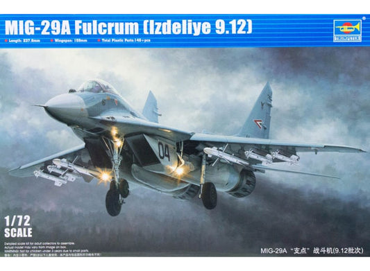 1/72 Trumpeter - MiG-29A Fulcrum - Izdeliye 9.12