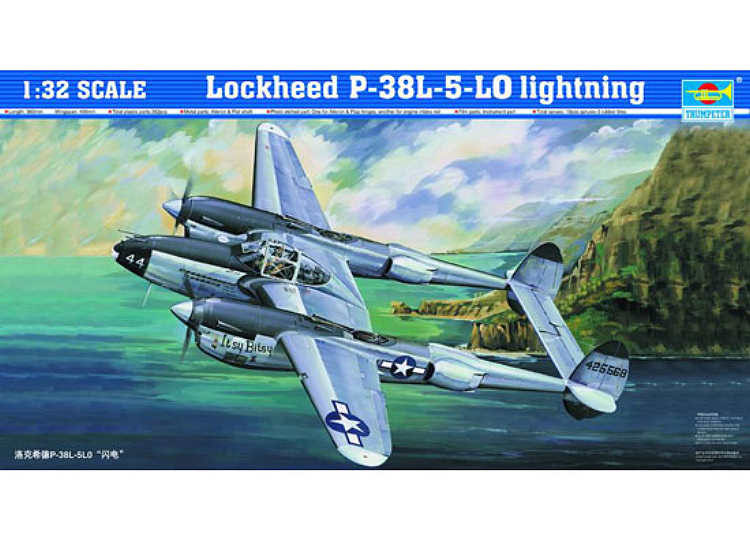 1/32 Trumpeter - Lockheed P-38L-5-LO Lightning