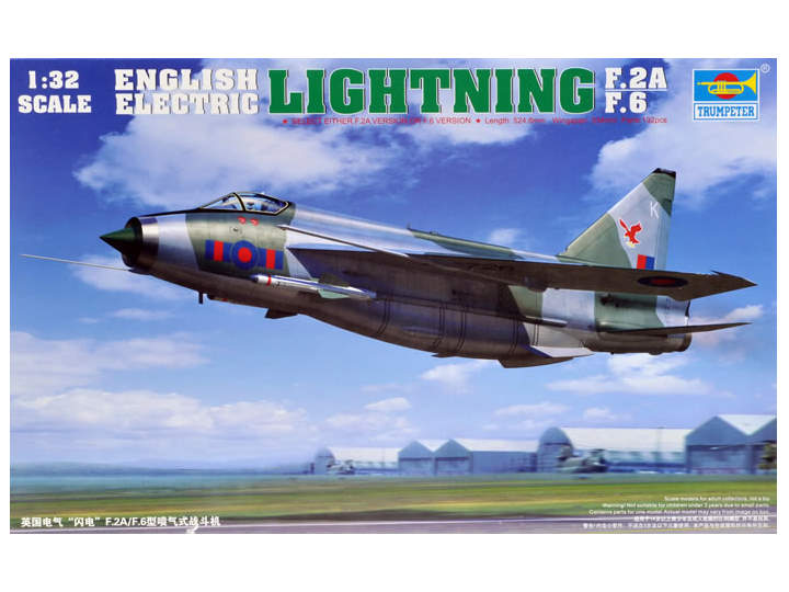 1/32 Trumpeter - BAC / EE Lightning F.2A / F.6