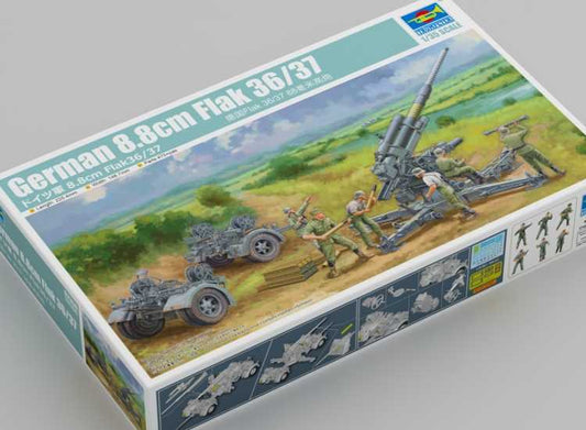 1/35 Trumpeter - German 8.8cm Flak 36/37