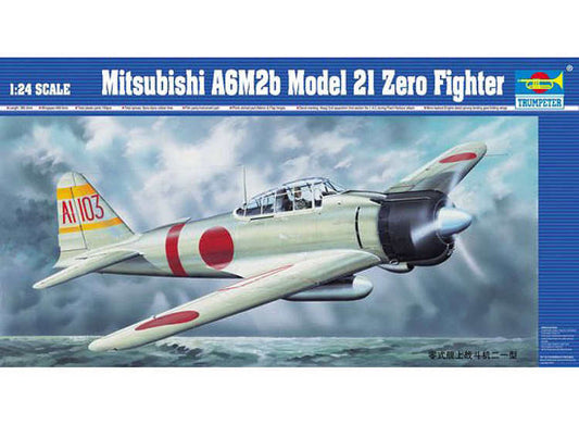 1/24 Trumpeter - A6M2b Model 21 Zero Fighter