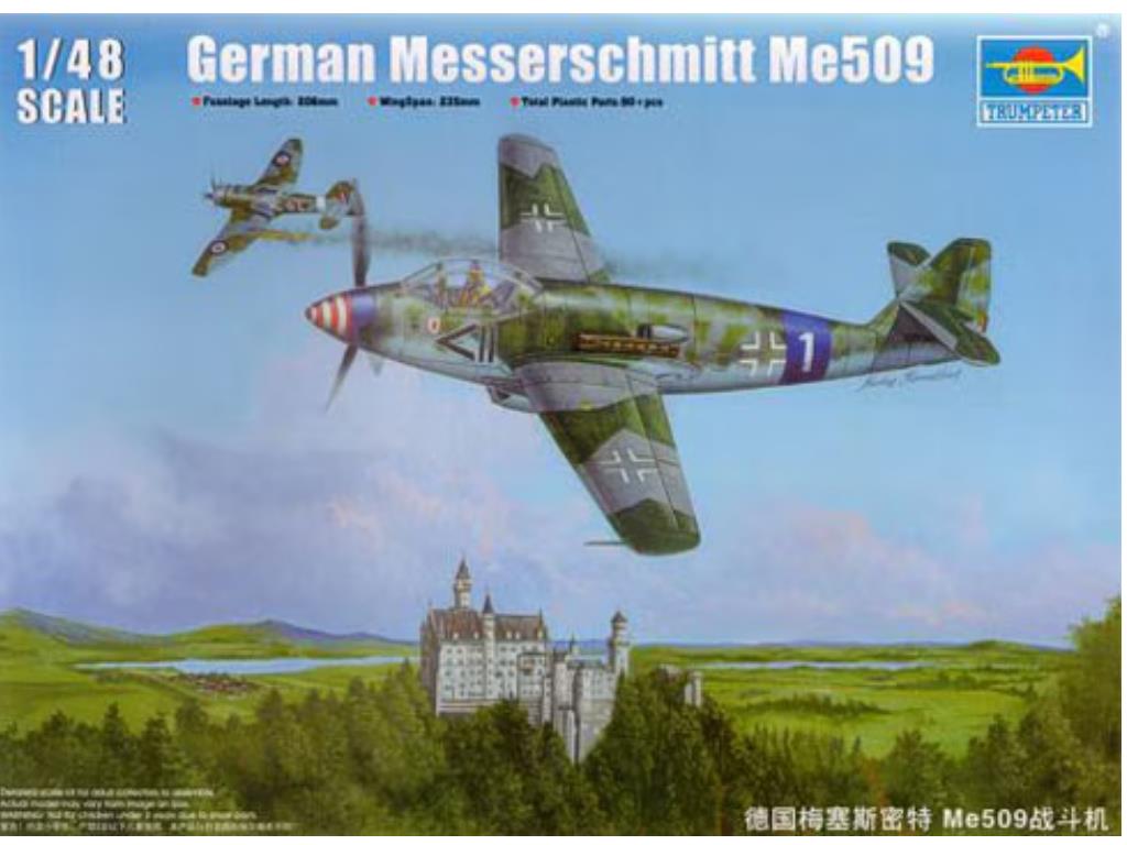 1/48 Trumpeter - German Messerschmitt Me509