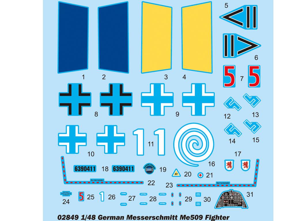 1/48 Trumpeter - German Messerschmitt Me509