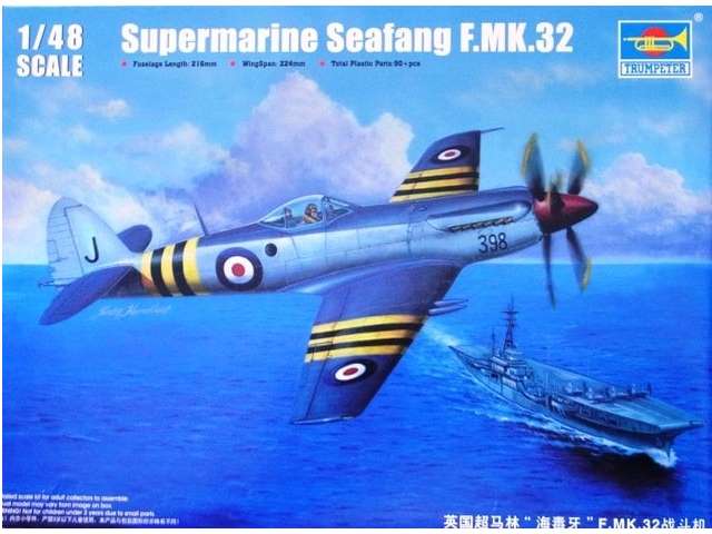 1/48 Trumpeter - Supermarine Seafang F.MK.32