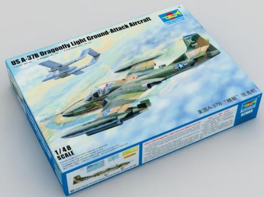 1/48 Trumpeter - US A-37B Dragonfly Light Ground-Attack Aircraft