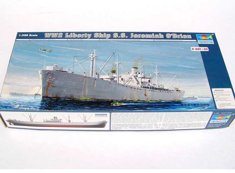 1/35 Trumpeter - WWII Liberty Ship S.S. Jeremiah O'Brien