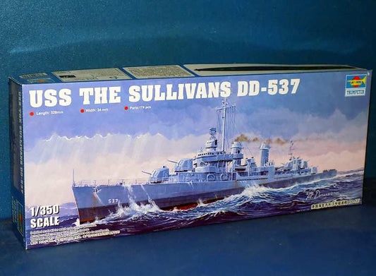 1/350 Trumpeter - USS The Sullivans DD537 Fletcher Class Destroyer
