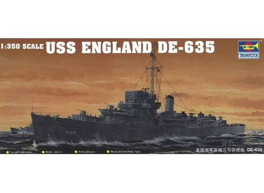 1/350 Trumpeter - USS England DE635 	Buckley Class Destroyer Escort