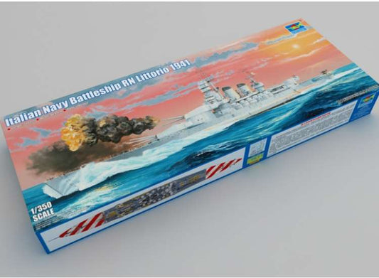 1/350 Trumpeter - RN Littorio Italian Navy Battleship 1941