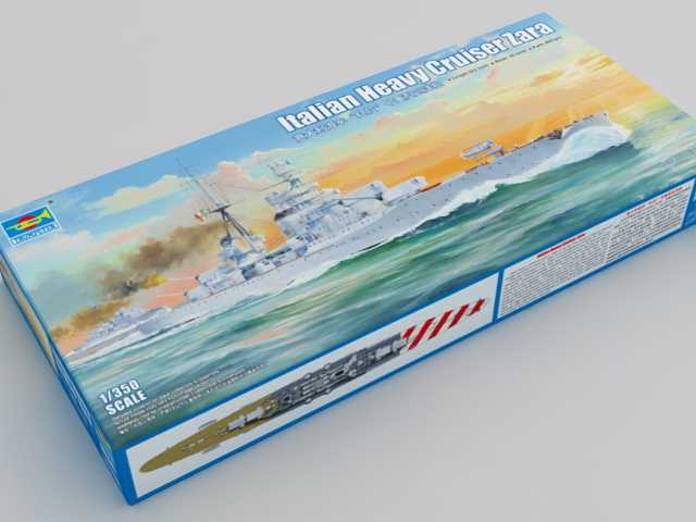 1/350 Trumpeter - Italian Heavy Cruiser Zara