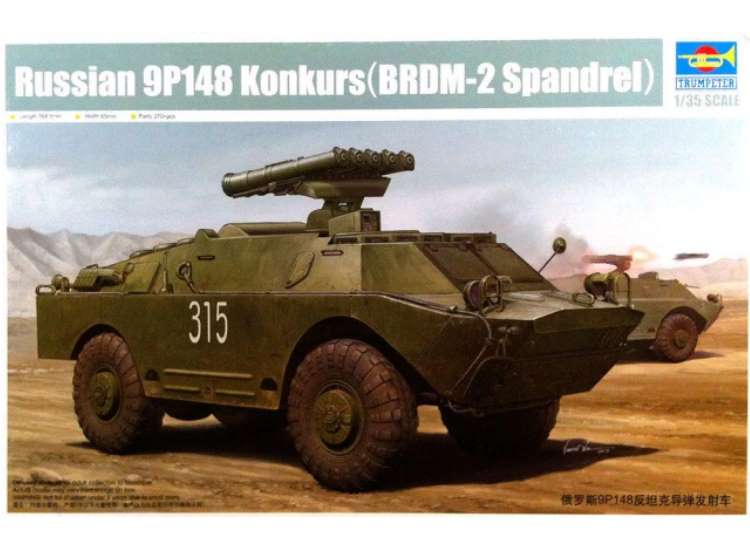 1/35 Trumpeter - 9P148 Konkurs Russe (BRDM-2 Spandrel)