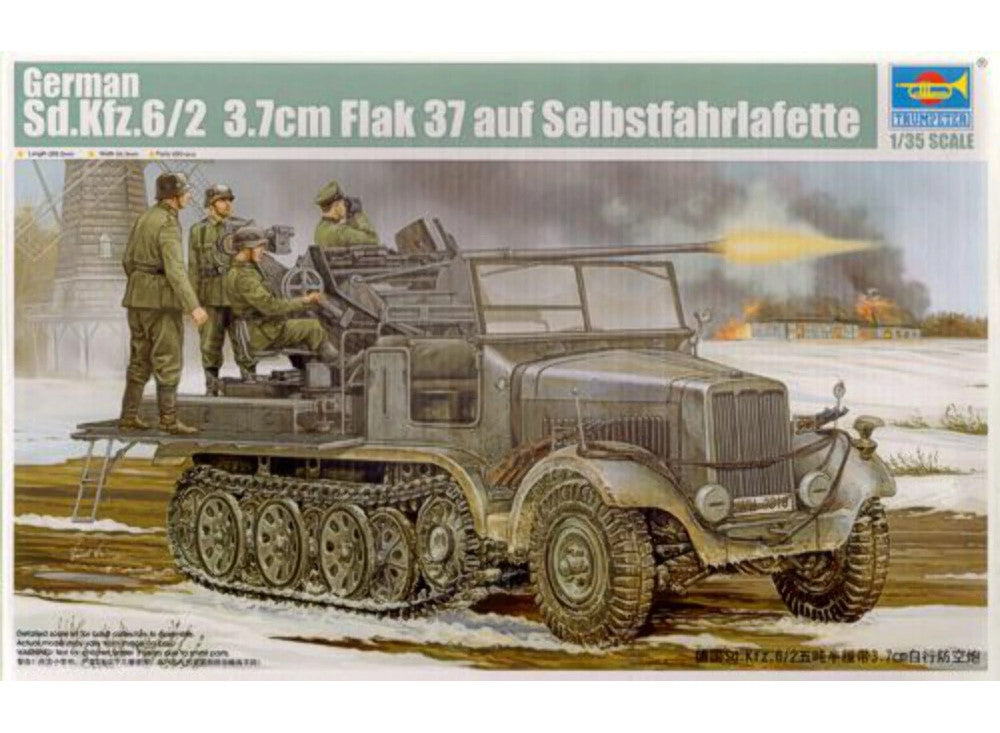 1/35 Trumpeter - German Sd.Kfz. 6/2 3.7cm Flak 37